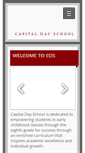 Mobile Screenshot of capitaldayschool.net